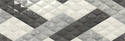 Wandfliese Optic Silber Poliert 30x90cm