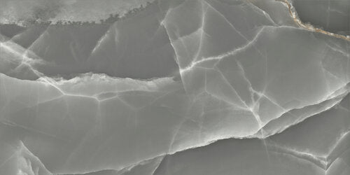 Bodenfliese Schwarz Poliert 60x120cm