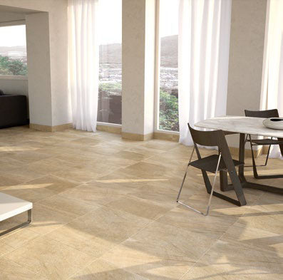 Bodenfliese Weiß Poliert 60x120cm