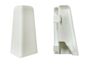 Aussenecke Weiss 58mm